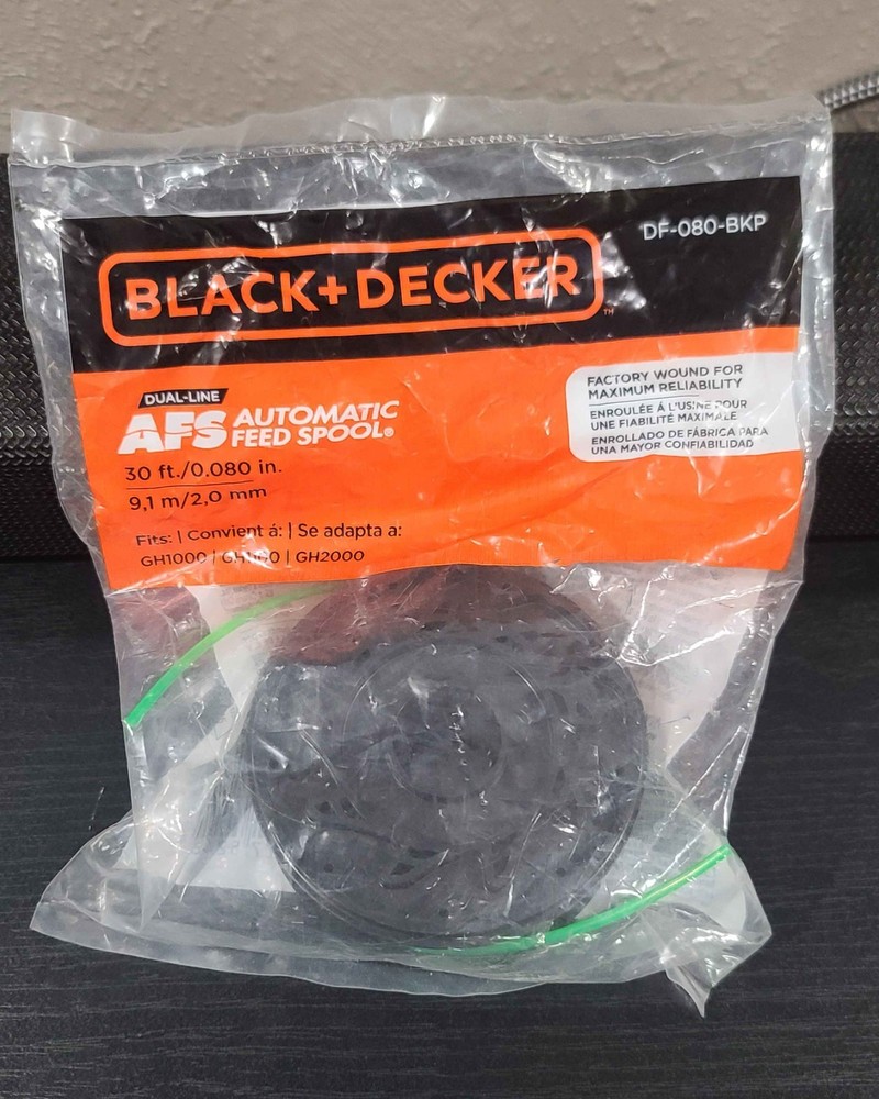BLACK+DECKER 0.080" x 30' Replacement Dual Line String Grass Trimmer-4 pack