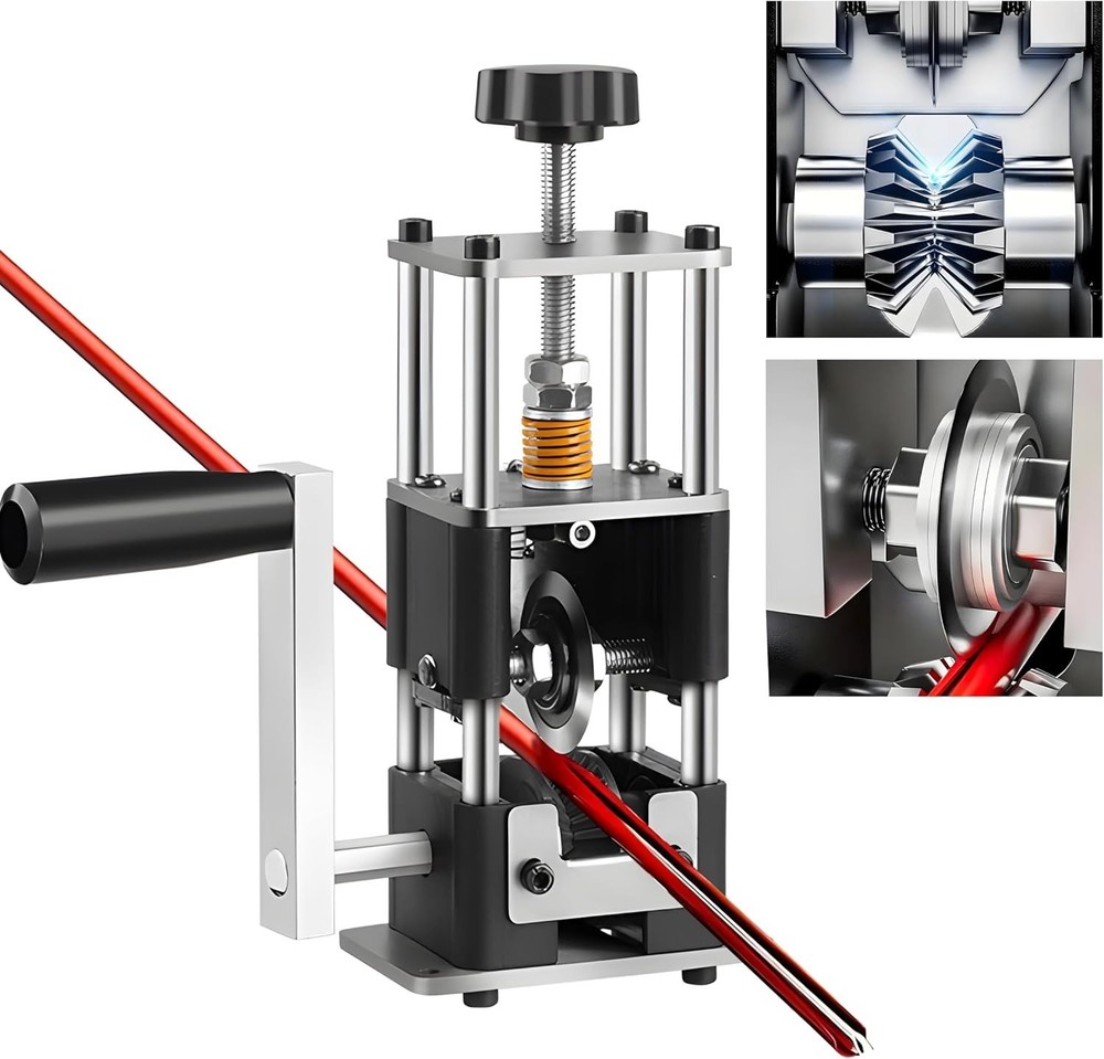 Manual Wire Stripper Machine Drill Powered Wire Stripping Machine 0.1"-1" Gau...
