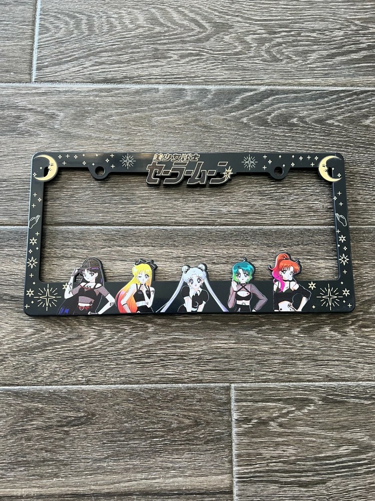 Sailor Moon Punk License Plate Frame