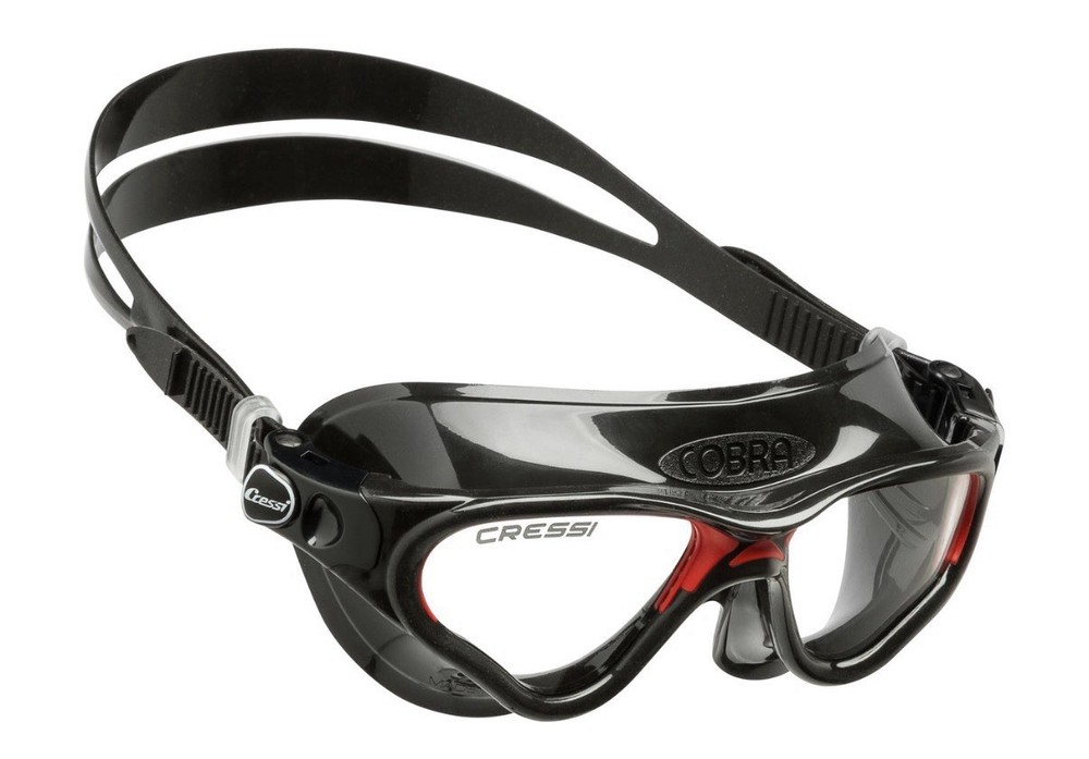 Cressi Cobra Swim Goggle Black/Red