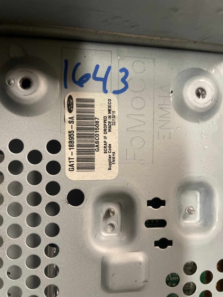 RADIO DISPLAY LINCOLN MKX 16 17