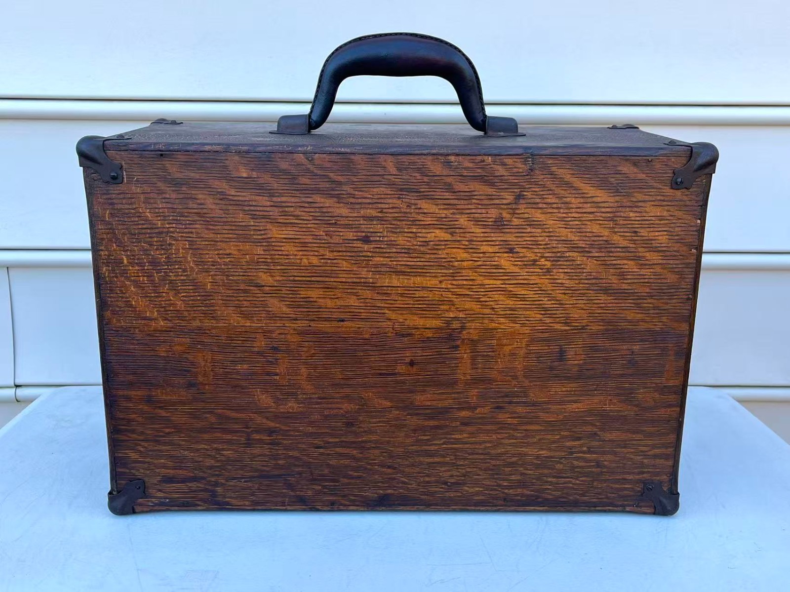 Antique Union 6 Drawers Oak Wood Machinists Tool Chest Box