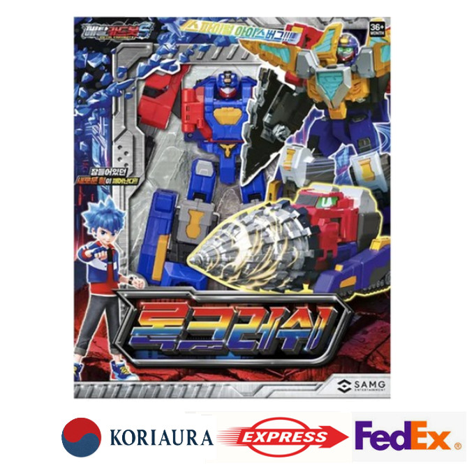 Metal Cardbot S ROCKCRUSH ROCK CRUSH Drill Tank Transforming Robot Car 2025