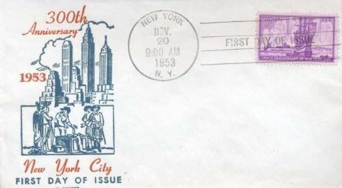 1027  3c NEW YORK CITY - C. George