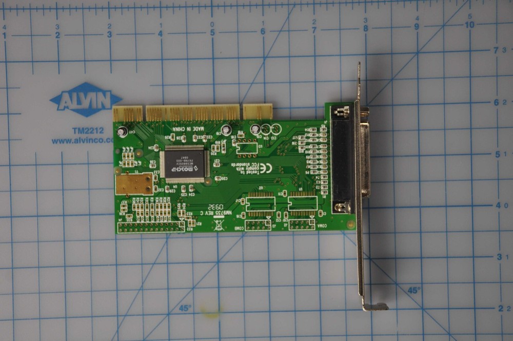 KOUTECH Single Parallel PCI (SPP/PS2/EPP/ECP) Card Model Grade A IO-PP110