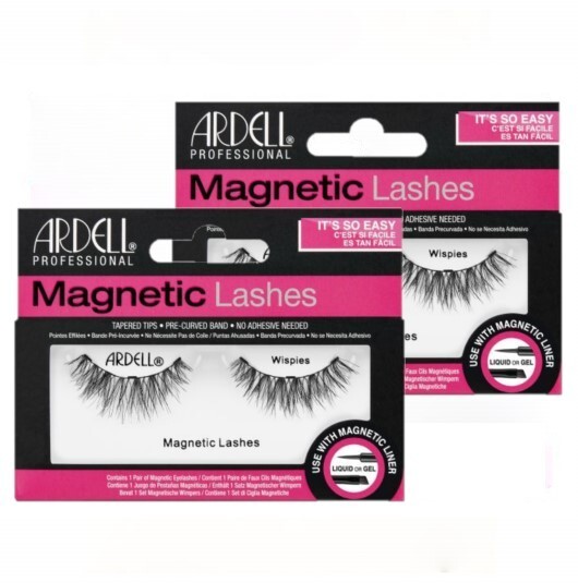 Ardell Professional False Eyelashes Magnetic Wispies 2pack Combo