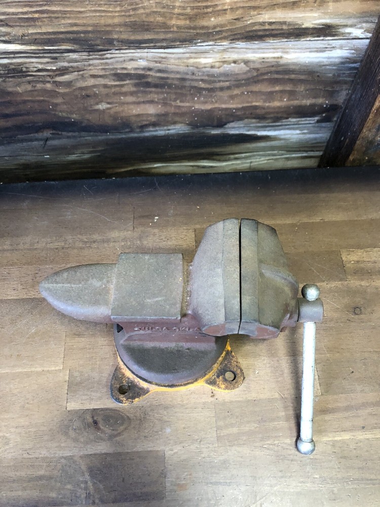 Vintage Tesco Base Bench Vise 12W