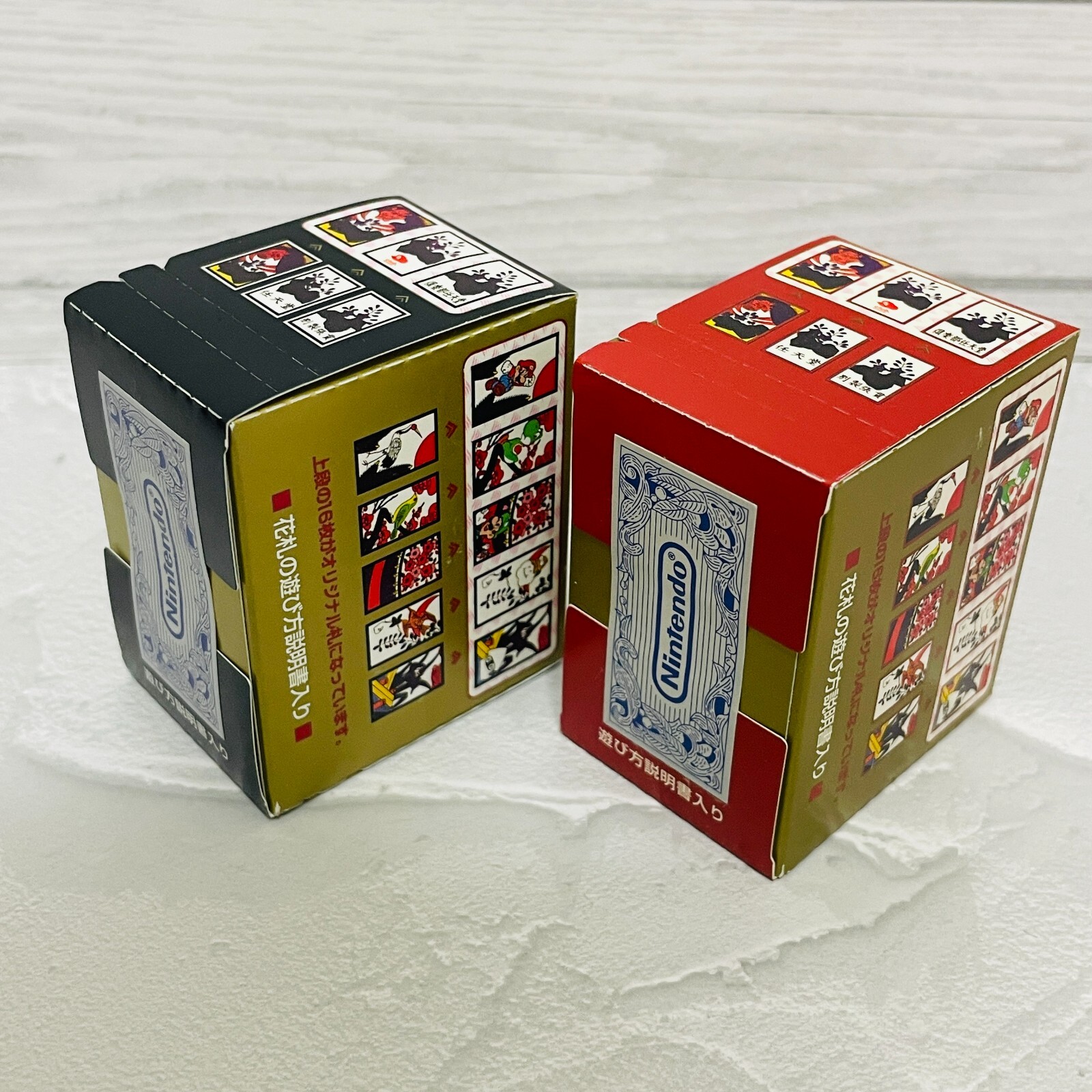 Club Nintendo Limited Super Mario Hanafuda Playing Cards Red & Back Set Unopened
