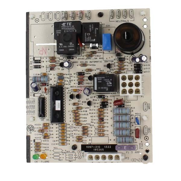 Reznor 195265 Integrated Electrical Circuit Control Board