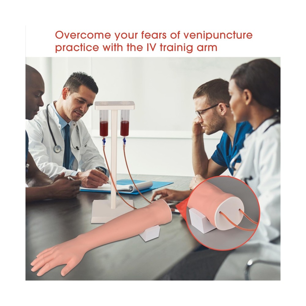 Phlebotomy Practice Kit for Injection Training, IV Practice Kit with Phleboto...