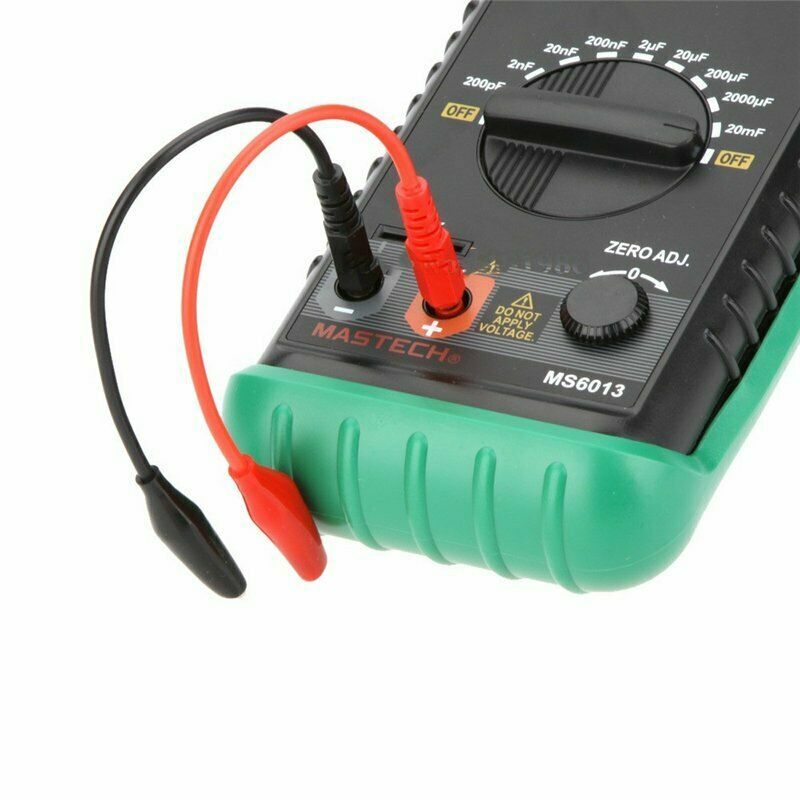 3 1/2 Digit LCD Display Capacitance Meter