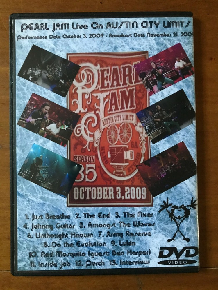 Pearl Jam - Live on Austin City Limits 2009 DVD