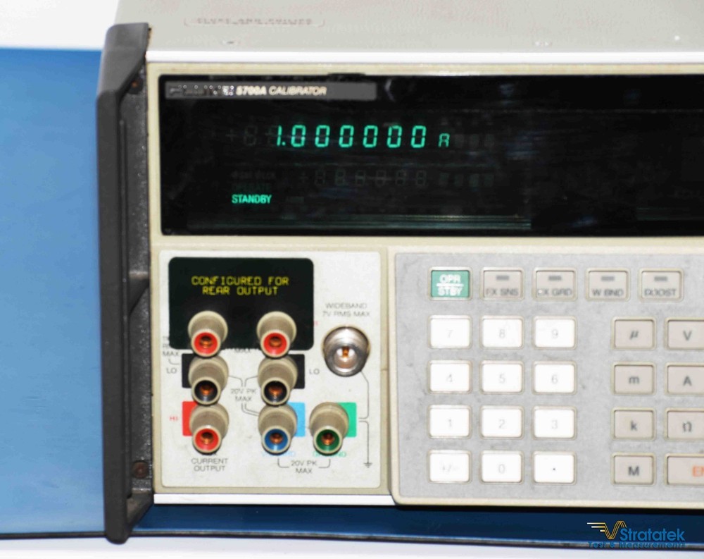 Fluke 5700A Multifunction Calibrator NIST Traceable Calibrated