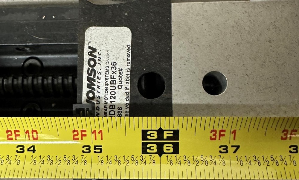 Thomson 2DB120UBFx36 SuperSlide 36" Linear Table
