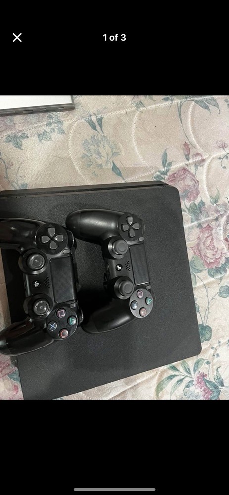 PS4 2 Controllers And A Headset