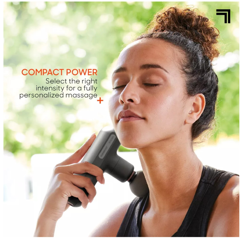 Massage Gun Sharper Image Powerboost Move 02 Percussion Massager Matte Navy