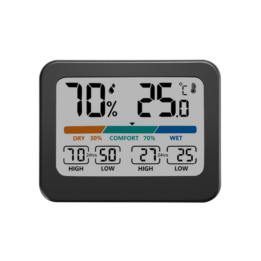 Thermometer Hygrometer Device with Large Display and °F °C Selectable Function