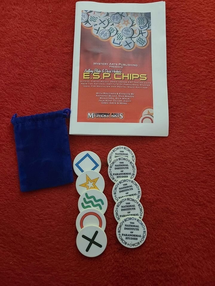 E.S.P. Chips by Anthony Blake, David Harber Magic Trick Mentalism