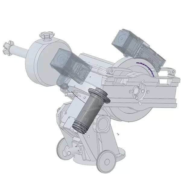 RA Axis Stiffness Kit for SkyWatcher EQ8 Telescope Mount