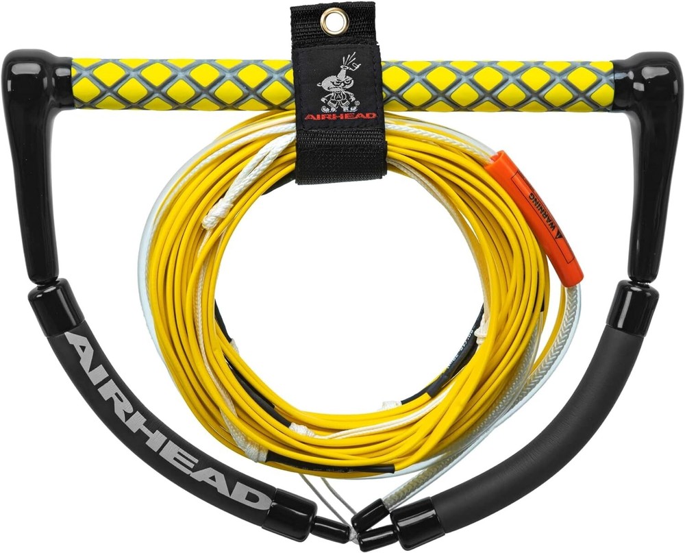 Flat Line Wakeboard Rope - No Stretch, Tangle-Free, 70ft, 4 Sections