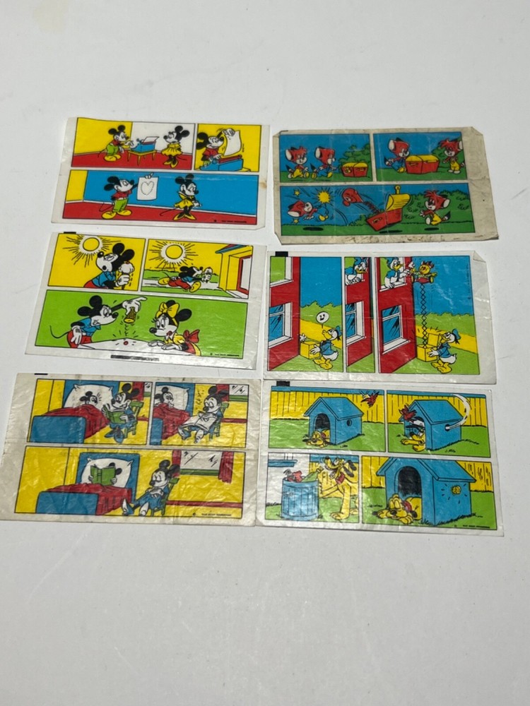 Donald Inserts from Chewing Gum 50 pieces Gum inserts