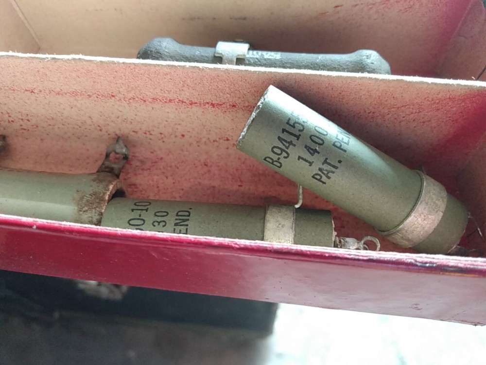 vintage Various flat Resistors 9 pieces Used & NOS