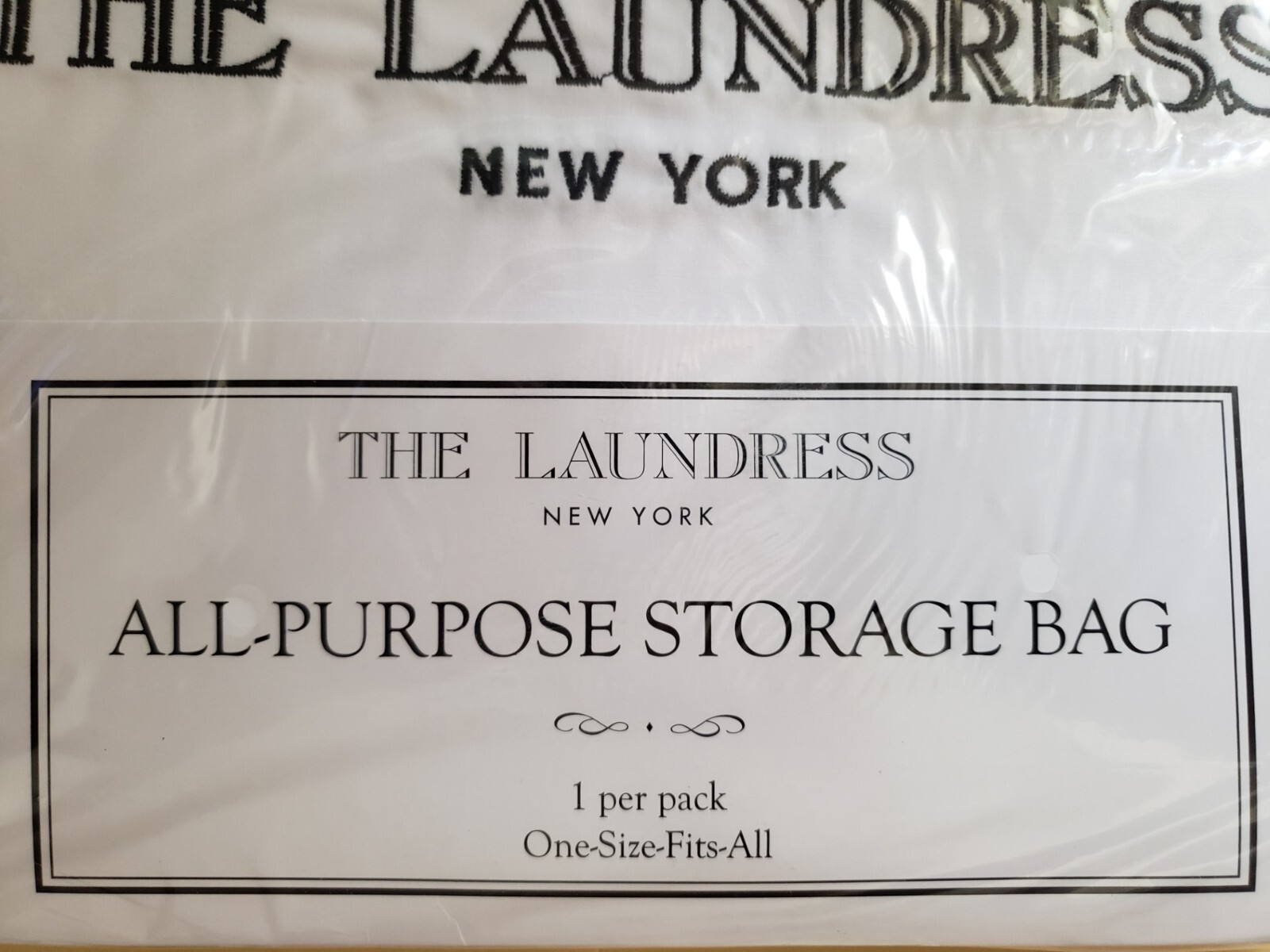 The Laundress - ALL PURPOSE STORAGE BAG - 1 pack - One Size Fits All - 19" x 24"