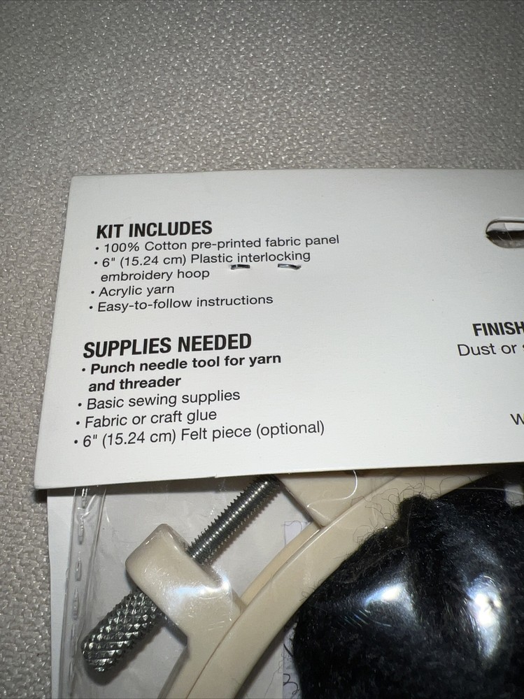 Needle Creations Punch Needle Kit “Leopard”