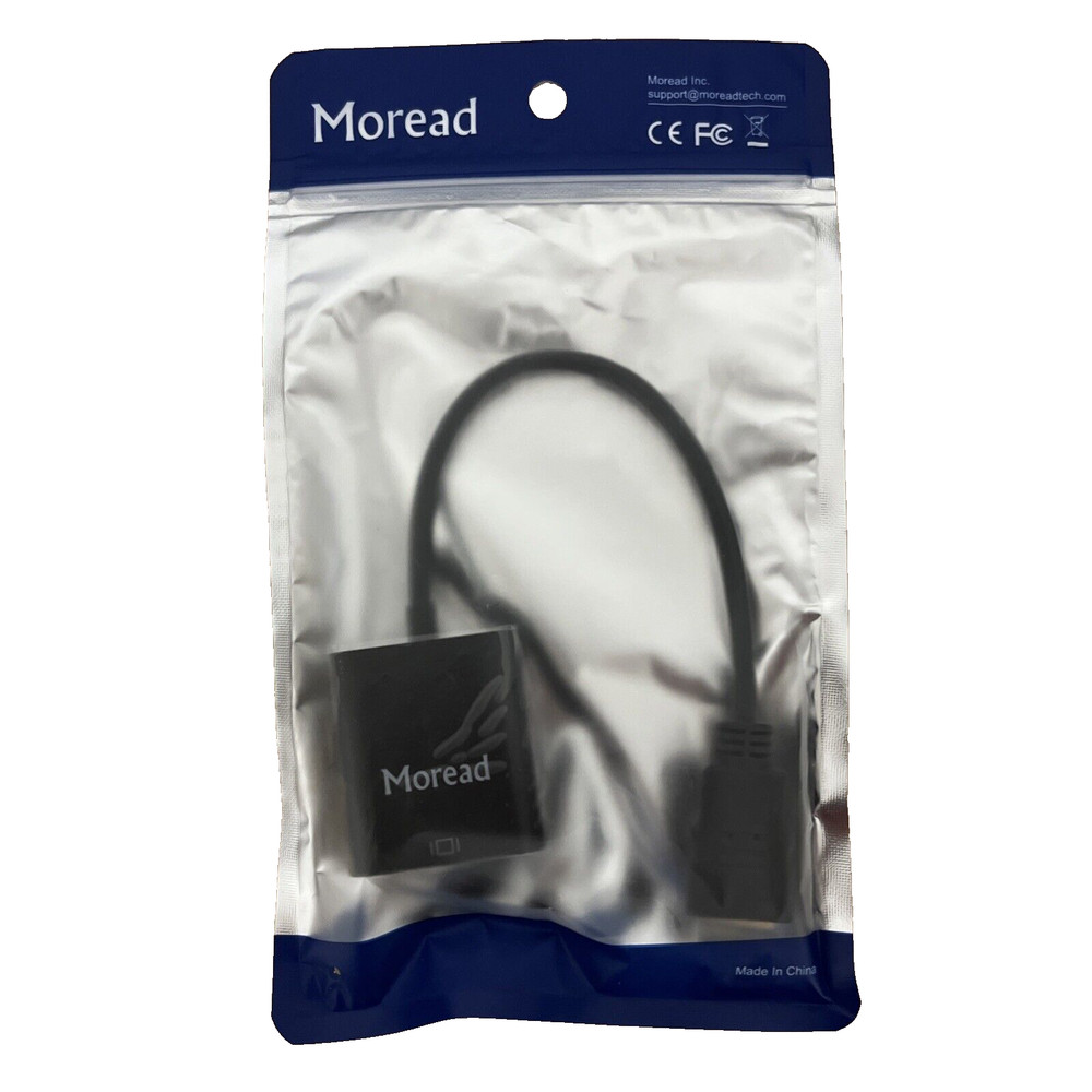 Black Moread HDMI to VGA Adapter