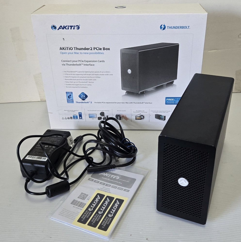 Akitio Thunder 2 PCIe Box Thunderbolt 2 Expansion Chassis