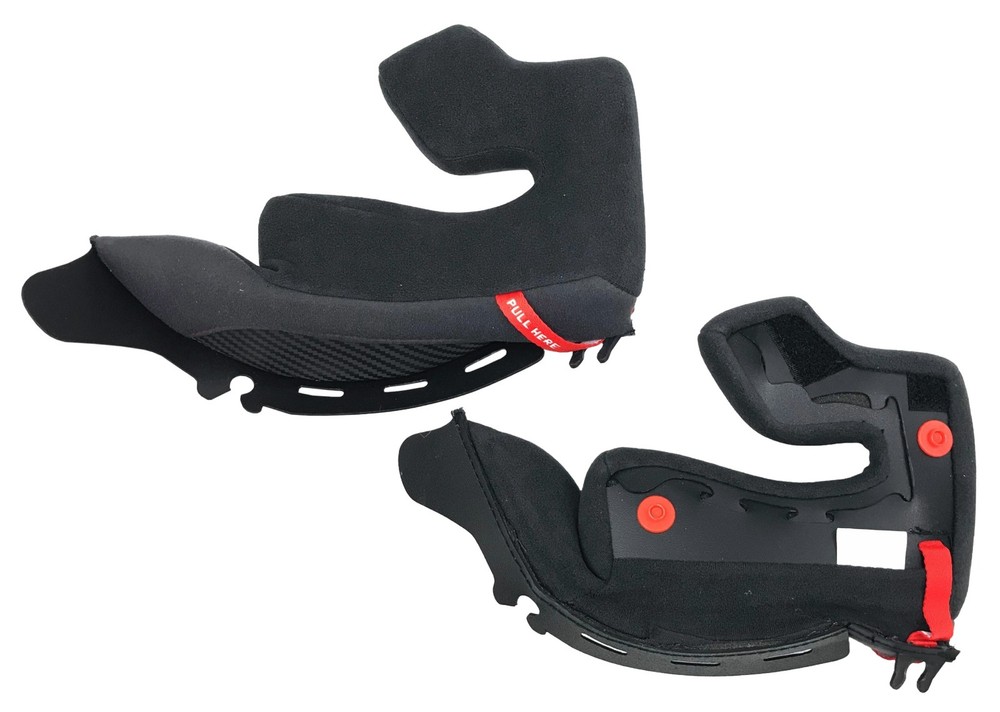 Suomy SR-GP Helmet Cheek Pads Black