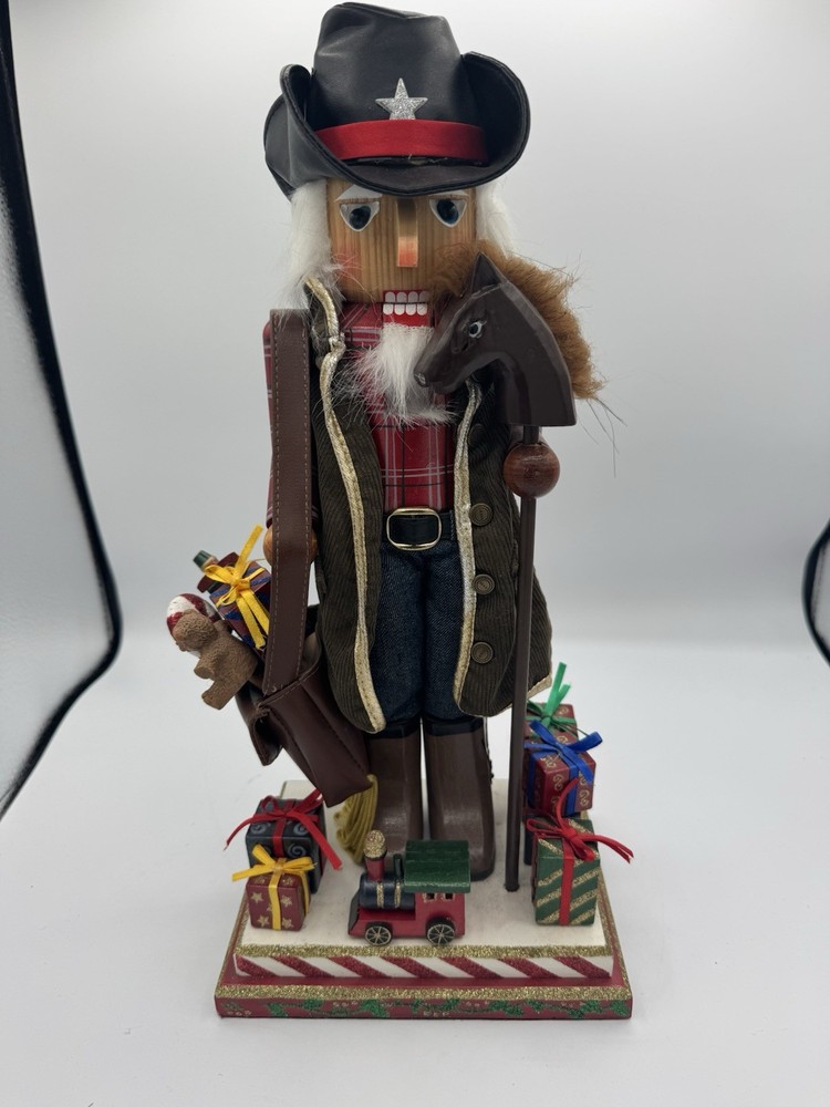 Cowboy Chritmas Nutcrscker 15 Tall