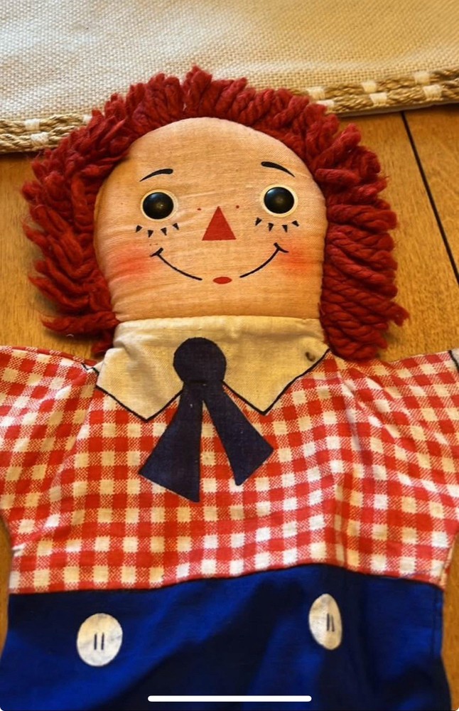 Raggedy Andy Puppet By Knickerbocker