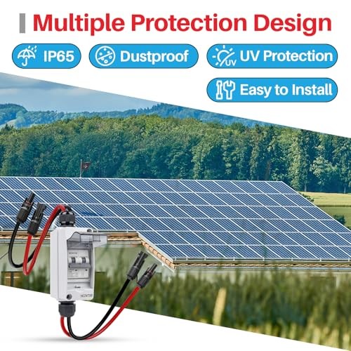 Solar Panel Disconnect Switch 30A 1000V DC PV Disconnect Switch 30Amp 1000VDC