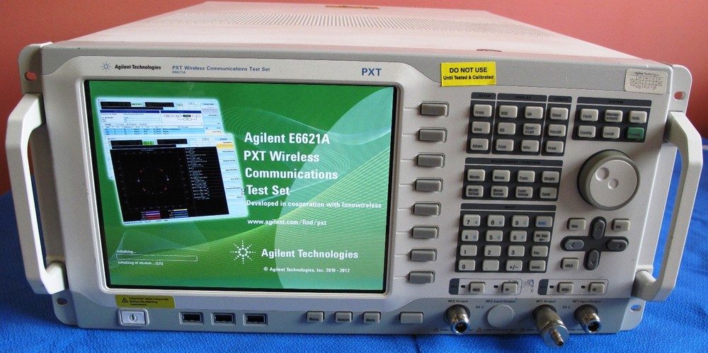 Agilent E6621A PXT Wireless Communication Test Set Options E6621A-503 E6621a-2D2