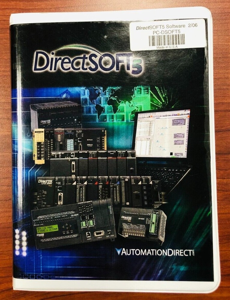 DirectSoft 5 PC-DSOFT5 (5.0 Version CD & Manual) Does Not Include Software Key