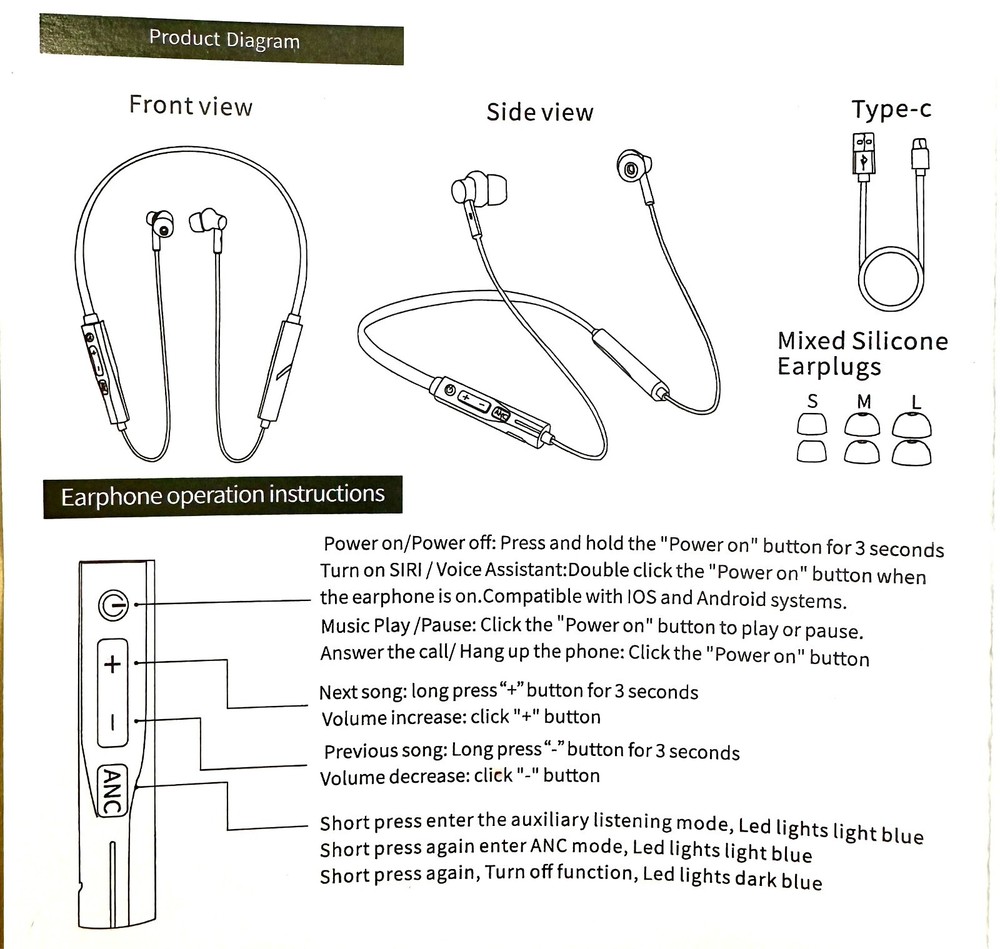 active noise cancelling bluetooth earbuds