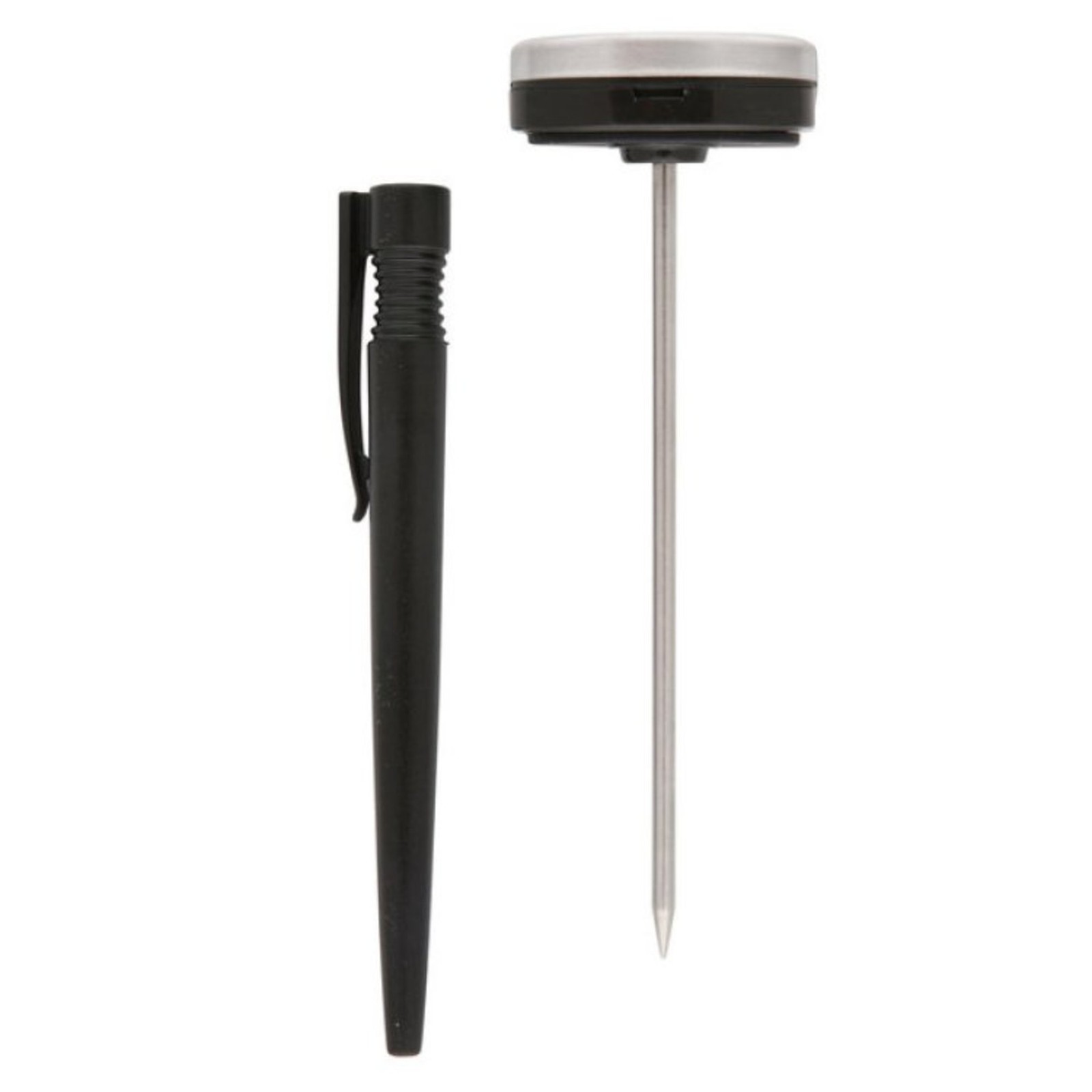 Taylor Pro Instant Read Digital Food Thermometer – Stainless Steel (Steel/Black)