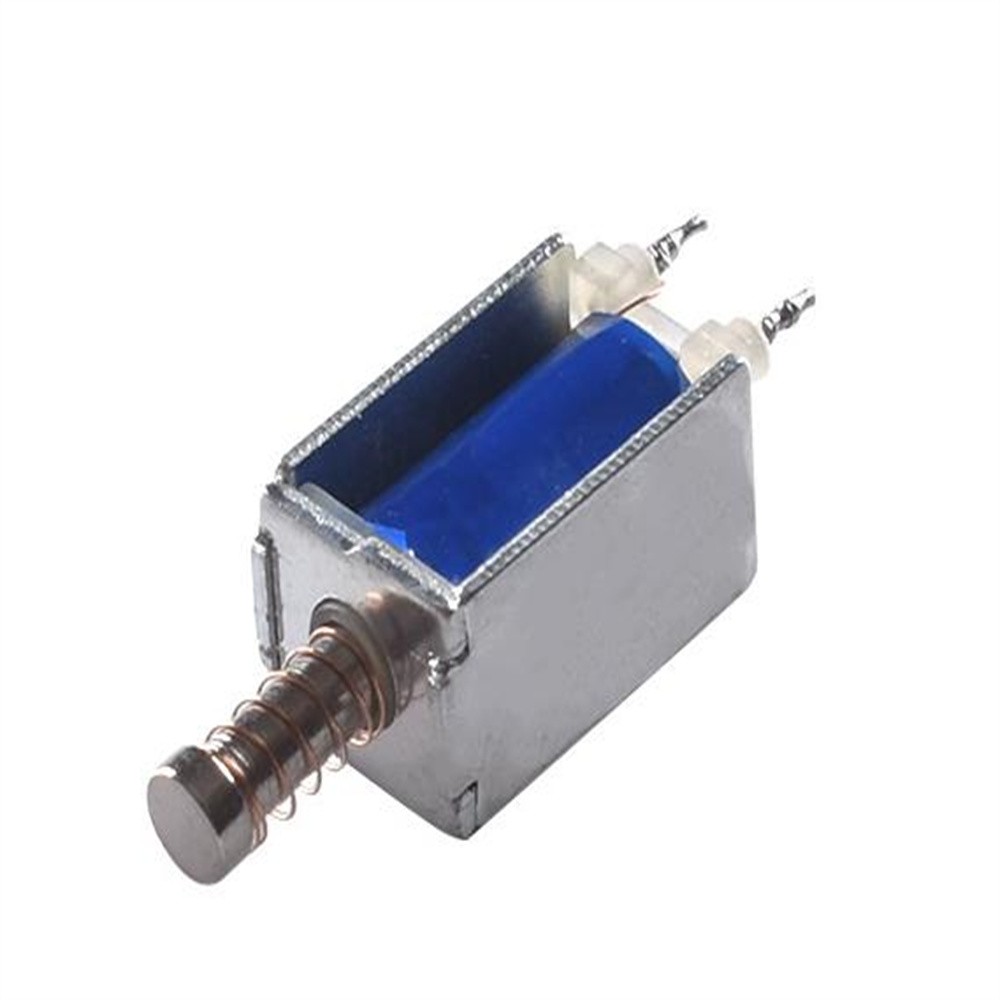 Mini 6V DC Solenoid Valve Pull Push Electromagnet Suction Rod Electronic Micro F