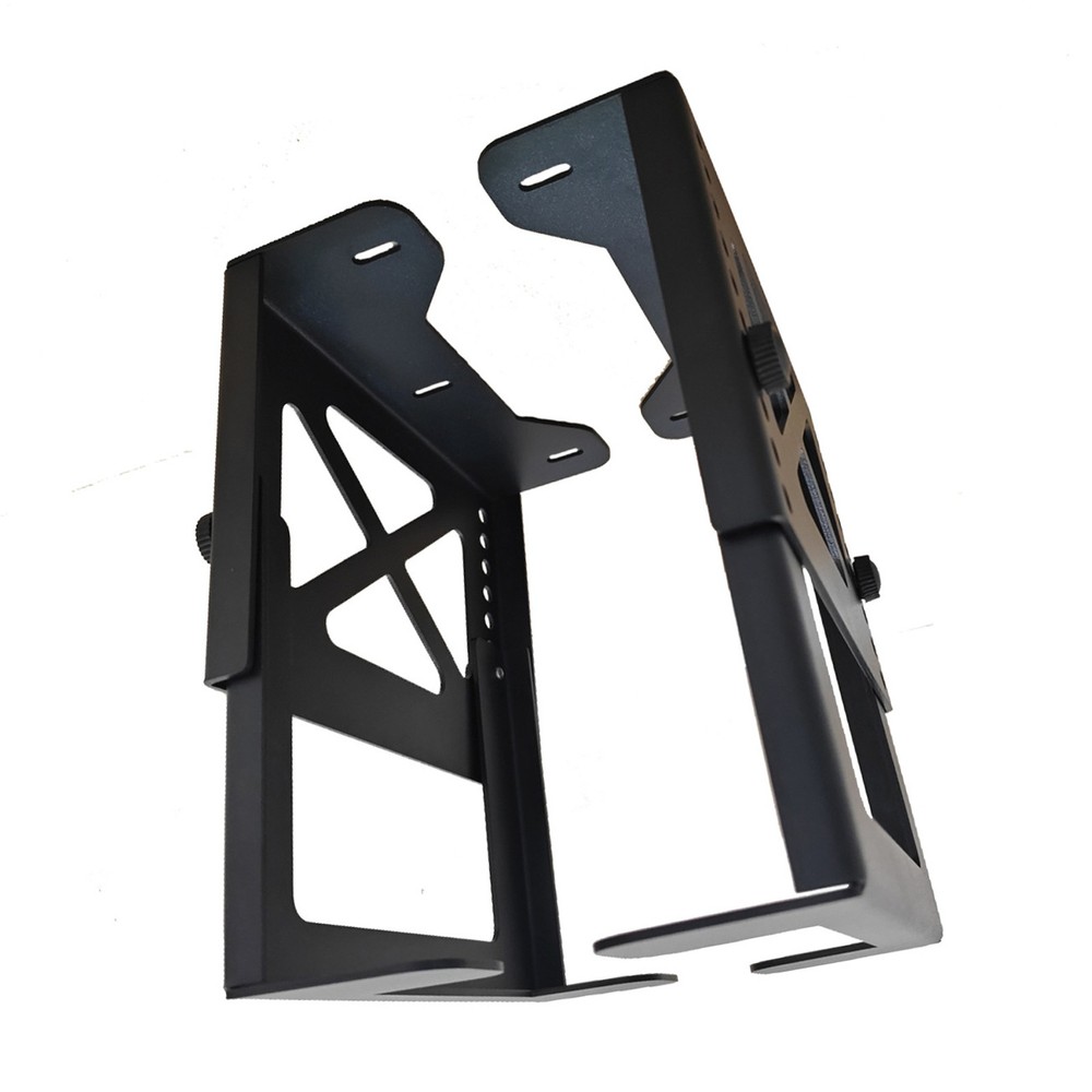 Computer Under Desk Mount Adjustable PC Bracket Adjustable Concealed