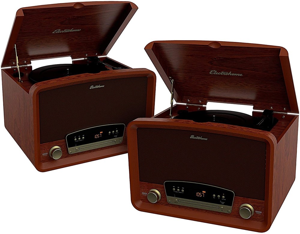 Electrohome Vinyl Record Player - 2 PACK