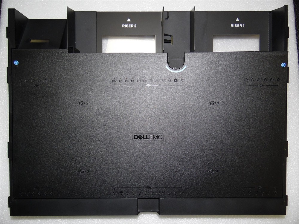 DELL EMC POWEREDGE SERVER R840 MEMORY CPU COOLING BAFFLE SHROUD GPU D6FH5 11MRR