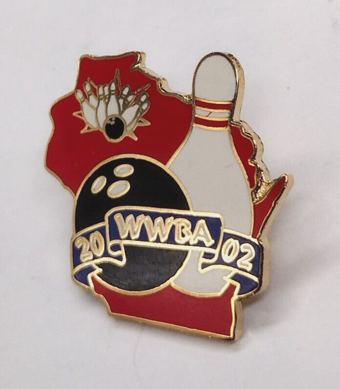 2002 WWBA Bowling Lapel Pin