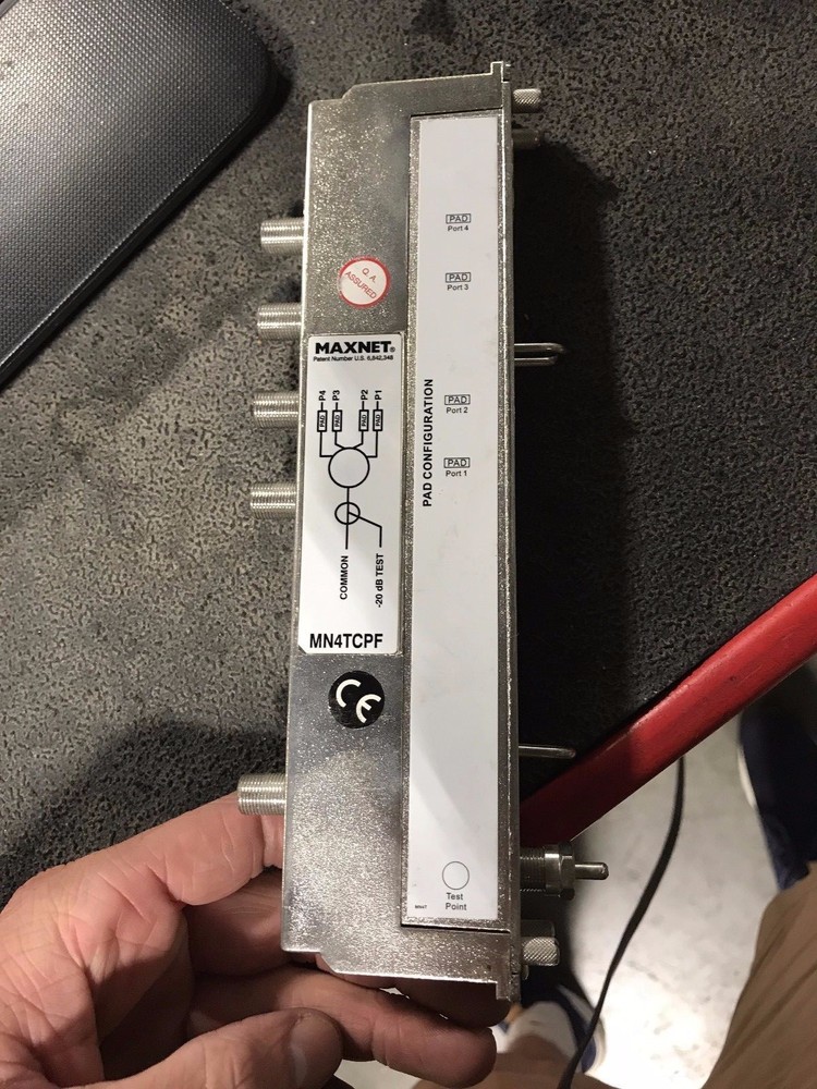 PCI TECHNOLOGIES MN4TCPF SPLITTER