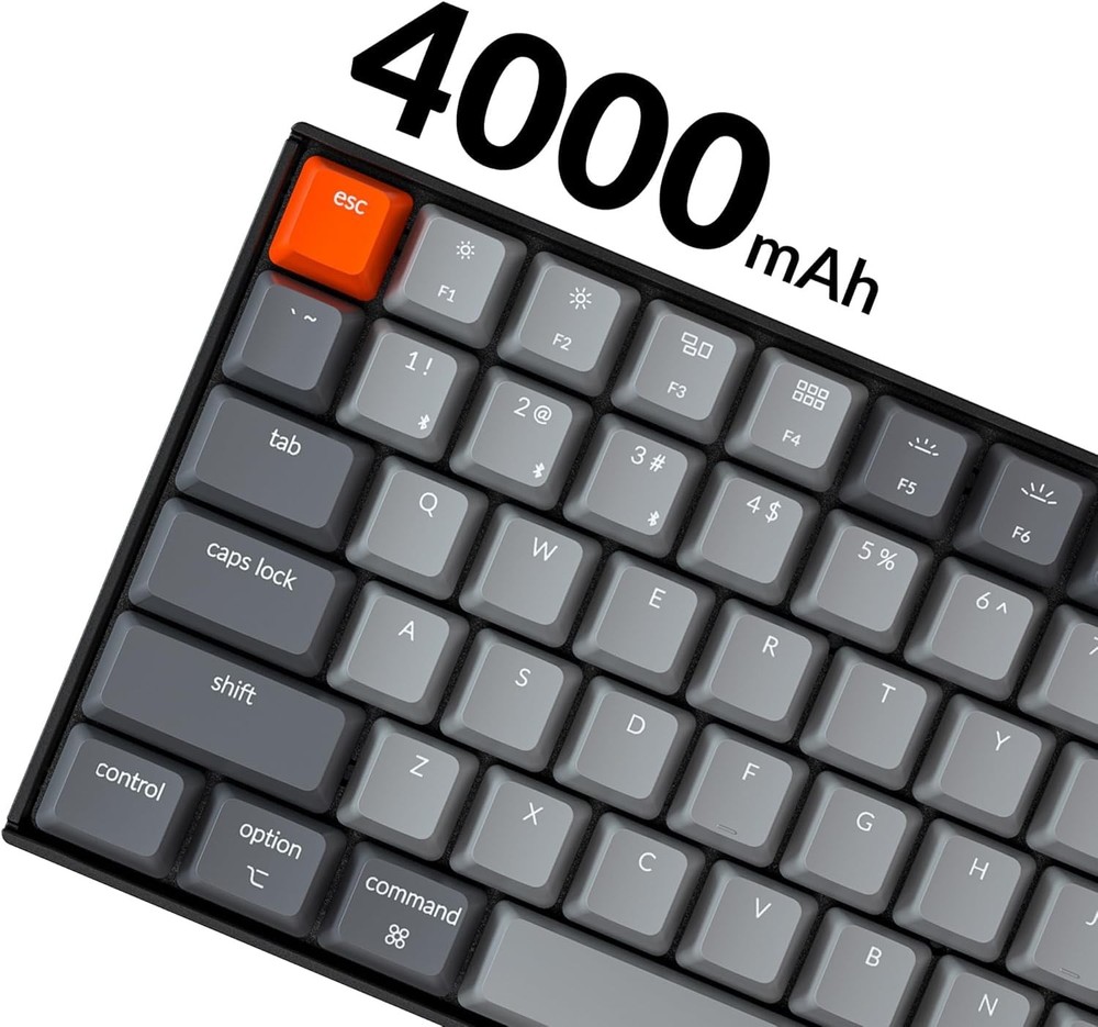Keychron K4 96% Layout 100 Keys Wireless Version 2, Super Red Switch