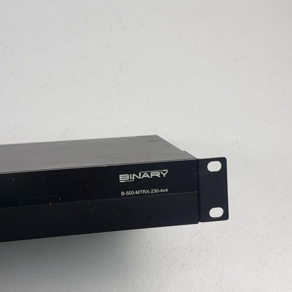 Binary B-500-MTRX-230-4x4 HDMI 4x4 Matrix Replacement Switcher TESTED WORKING