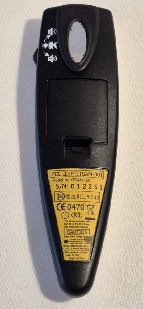 Keyspan TSAM-001 Laser Pointer Power Point Presentation Pointer / Remote Control