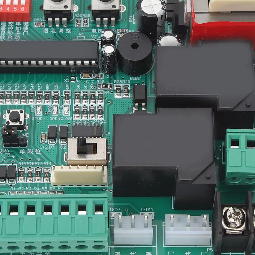 Universal Circuit Control Board For Sliding Gate Opener Main Electronic Control