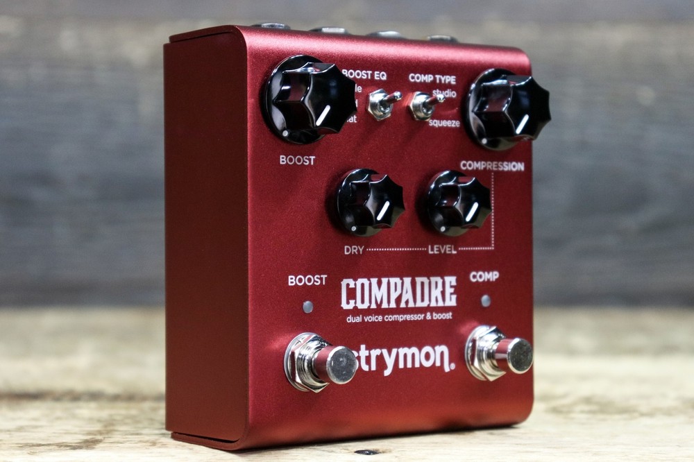 Strymon Compadre Dual Voice Compressor & Boost Analog VCA Circuits Effect Pedal