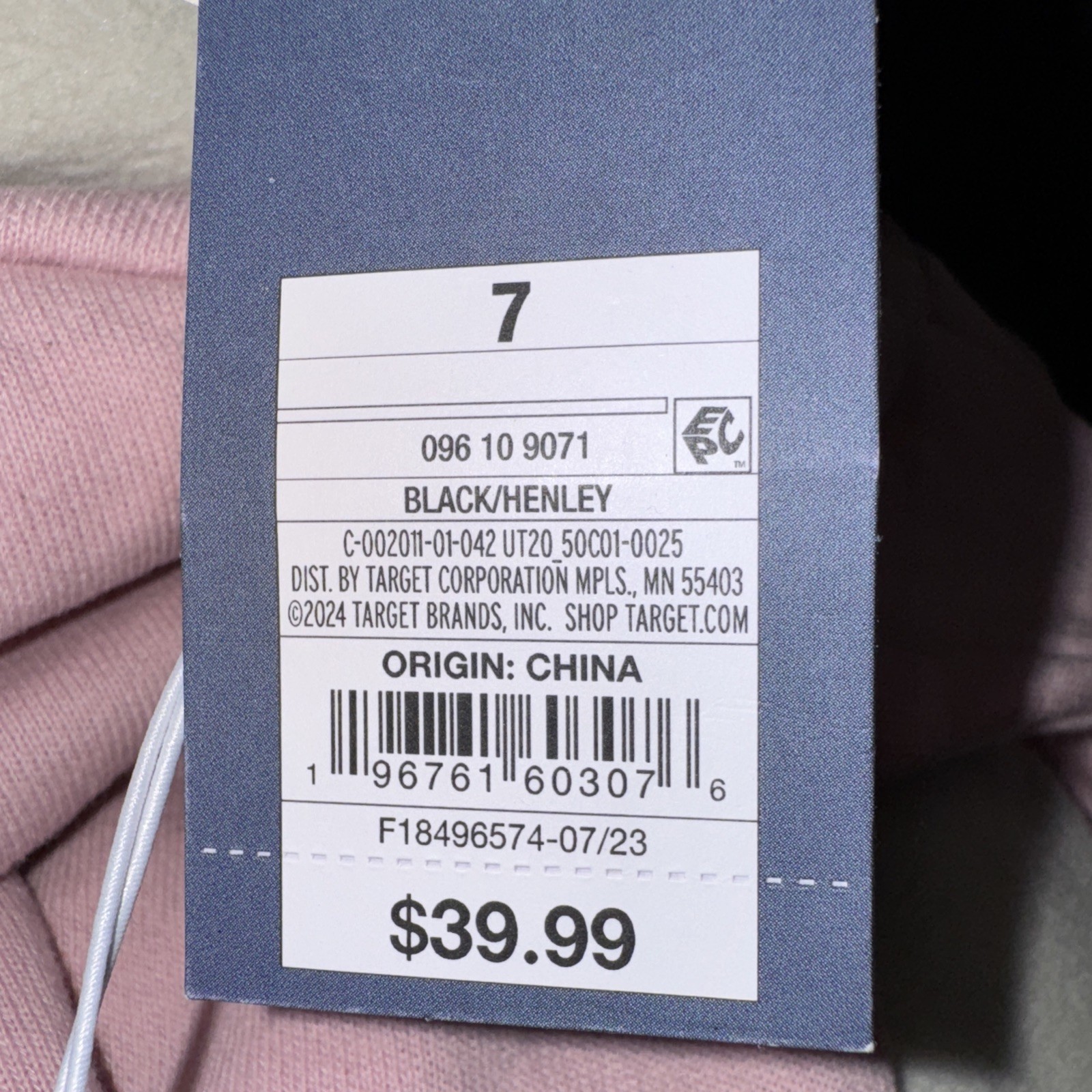 Universal Thread Women's Sz: 7 Black Henley Ankle Western Boots NWT $39.99